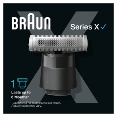 Braun Series X XT20 Shaver Heads - Superior Comfort & Precision for a Smooth Shave | Product Code: 4987176134103